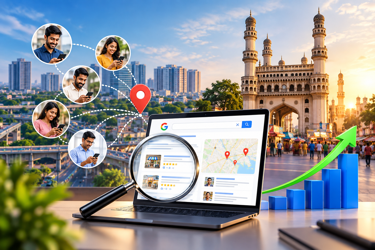 SEO services in Hyderabad helping businesses improve Google visibility and local search presence