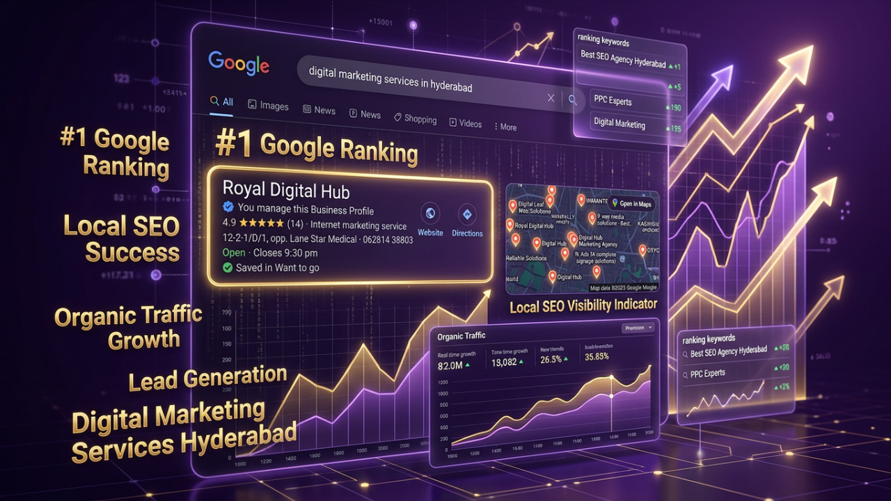 SEO and digital marketing services in Hyderabad